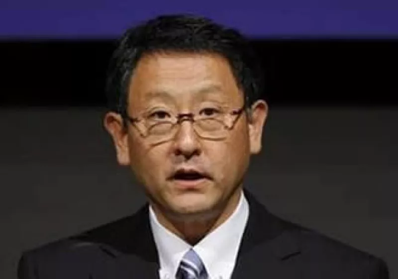 Akio Toyoda, nuevo jefe de la automotriz Toyota, prometió en una conferencia de prensa tener cambios en la compañía. (Foto: Reuters)