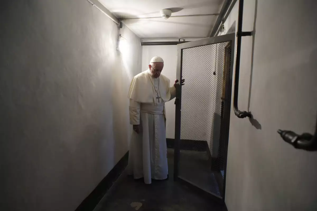 Celda de Maksymilian Kolbe