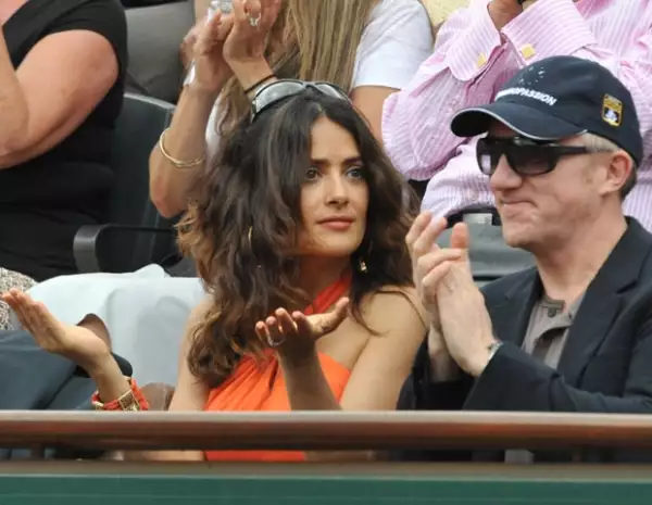 La hija de Salma y Pinault, Valentina Paloma, tiene la misma edad que el hijo de Linda Evangelista.