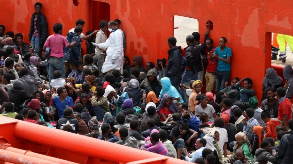 inmigrantes italia lampedusa