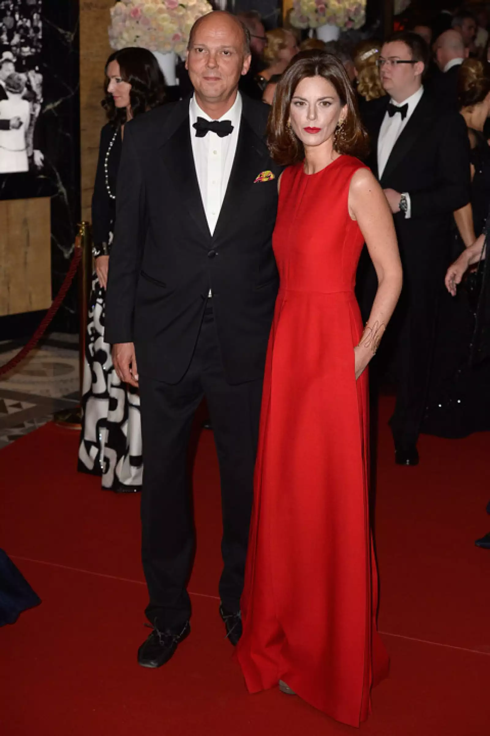 Al evento también asistieron el príncipe Serge de Yugoslavia y Eleonora Rajneri.