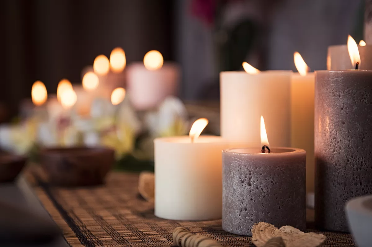 Significado de los colores en las velas 
