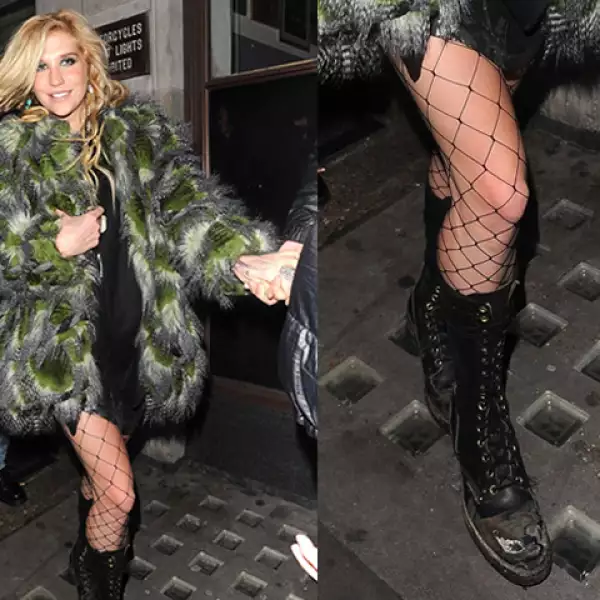 Ke$ha: todo iba muy bien hasta que te pusiste esas horrendas botas.
