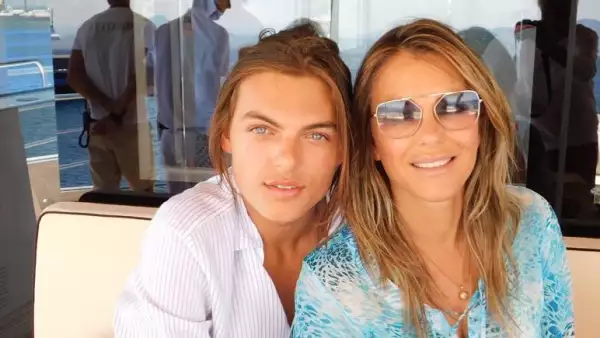 Damian Hurley y Elizabeth Hurley
