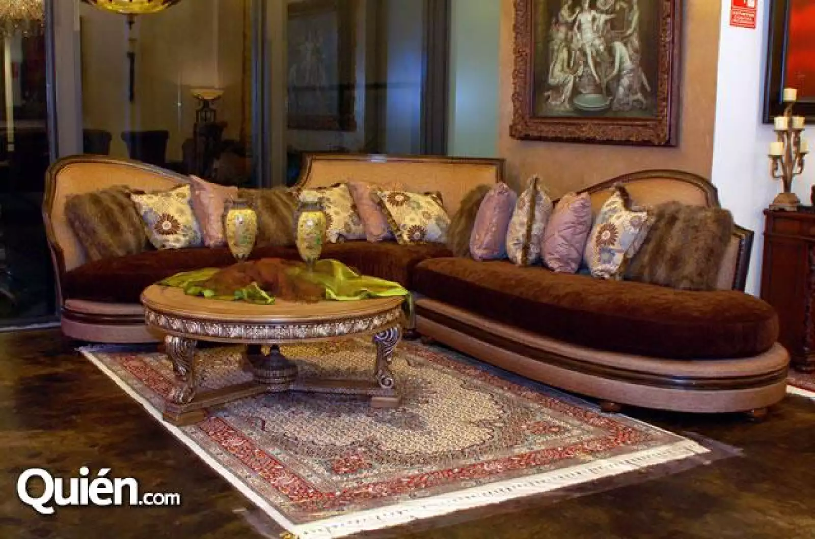 Inauguración de la mueblería Alfonsina Loré