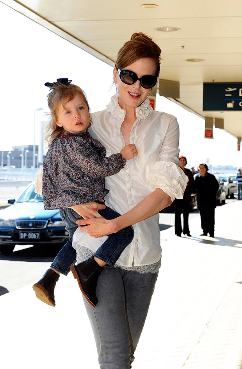 Nicole Kidman junto a su hija Sunday Rose.