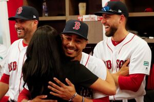 Meghan Markle y Mookie Betts