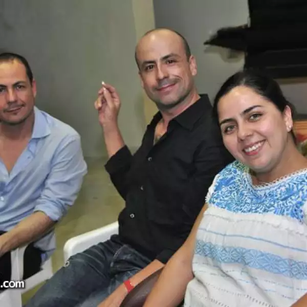 Marco Coronado,Ricardo Cucamonga y Luisa Fernanda González Bulnes