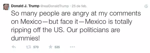 Este fue el último mensaje que publicó el magnate en su cuenta de Twitter.