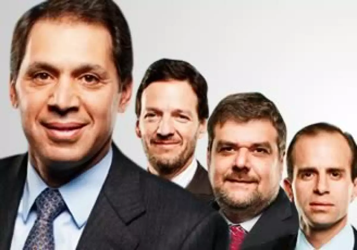 Daniel Hajj, Carlos García Moreno, Marco Quatorze y Alejandro Cantú. (Foto: Especial)