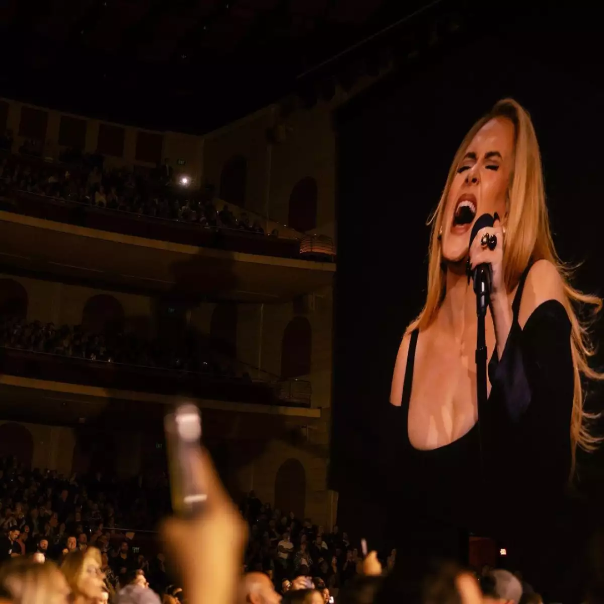 Adele defiende a Taylor Swift durante su último concierto