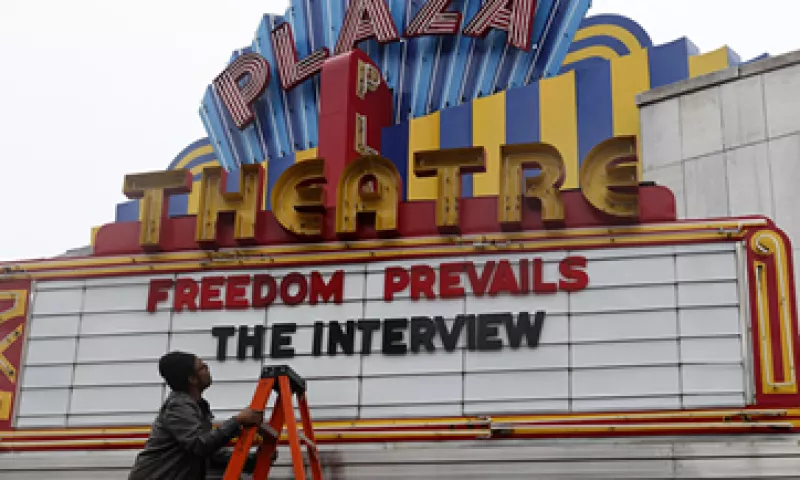 The Interview también estará disponible en 300 salas de cines independientes en EU. (Foto: Reuters )