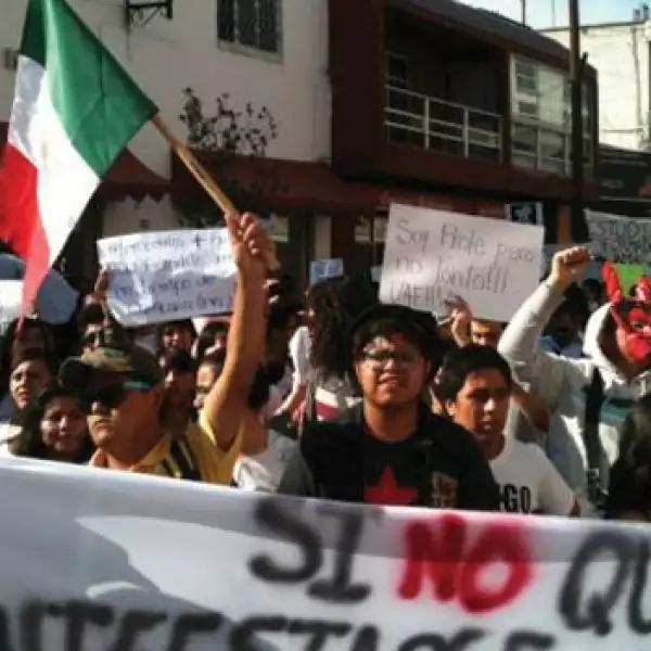 marcha 132 en pachuca 2