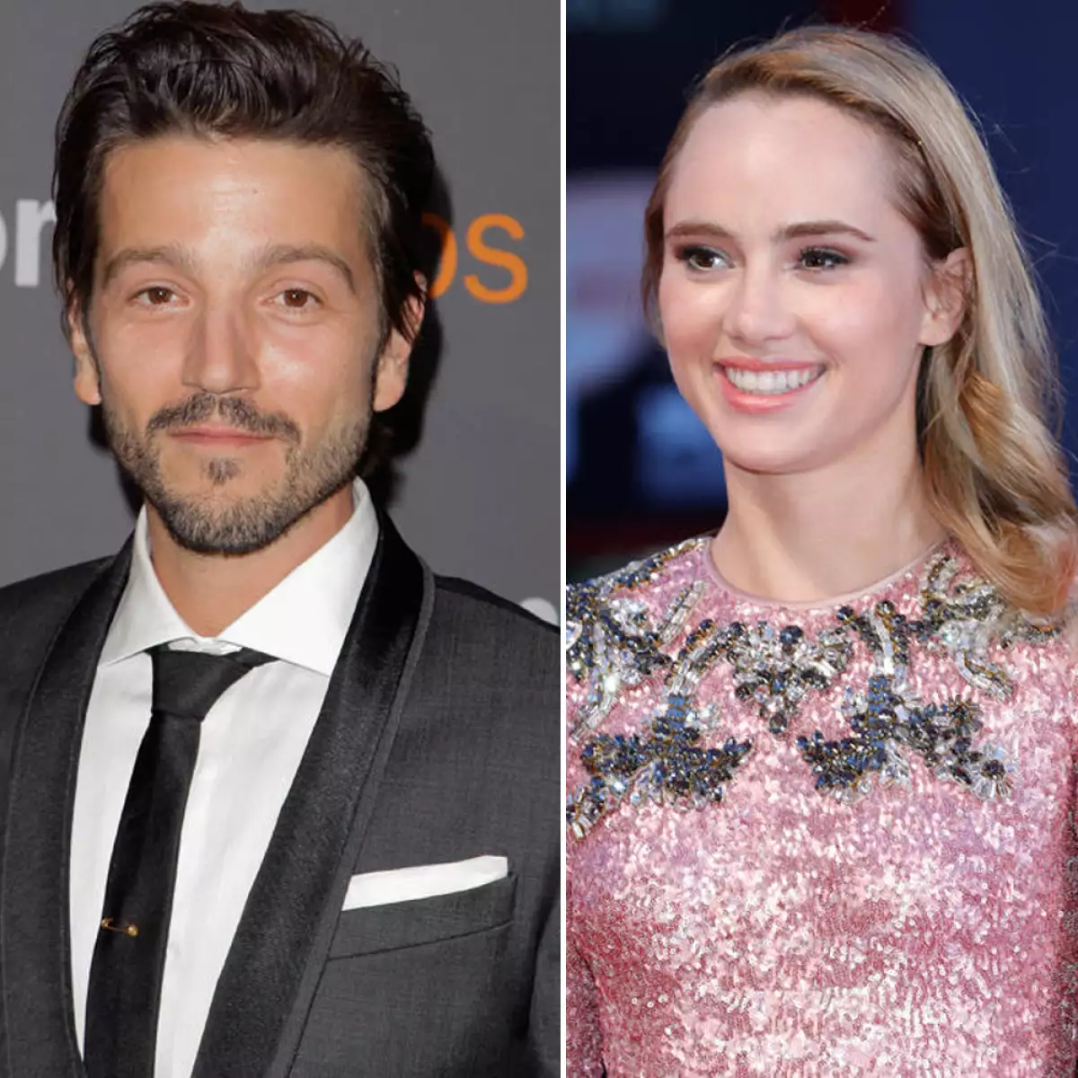 Diego Luna y Suki Waterhouse