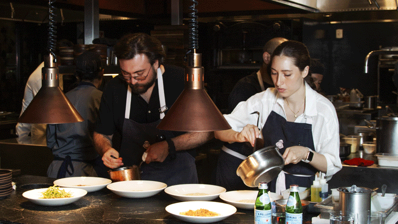 gif de tres eventos de gastronomia en CDMX: aniversario de Nico's, S. Pellegrino Young Chef y The Box by American Express