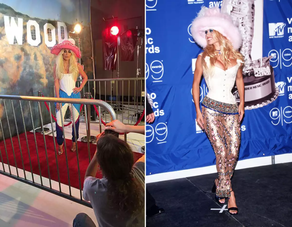 Kim Kardashian, Pamela Anderson