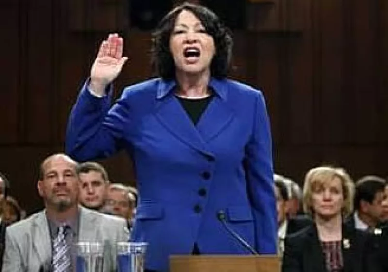 Sonia Sotomayor sería la primera hispana en ocupar el cargo. (Foto: Reuters)
