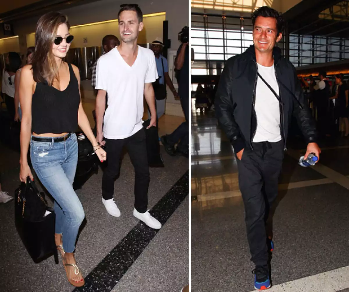 En entrevista con la revista The Edit, la modelo habló de su nuevo novio, el billonario Evan Spiegel, y de lo que el actor piensa de él.