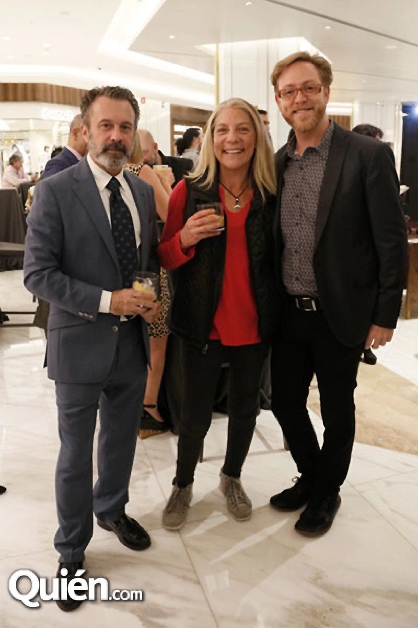 Manuel Pinamontano, Monique Izcovich y Ricardo Covalin