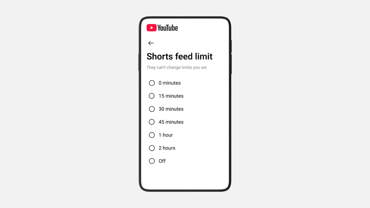 No más maratones de videos cortos: YouTube permitirá a padres limitar el tiempo en Shorts