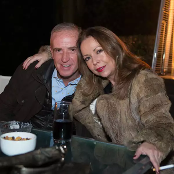 Luis Flores y Adriana Pools