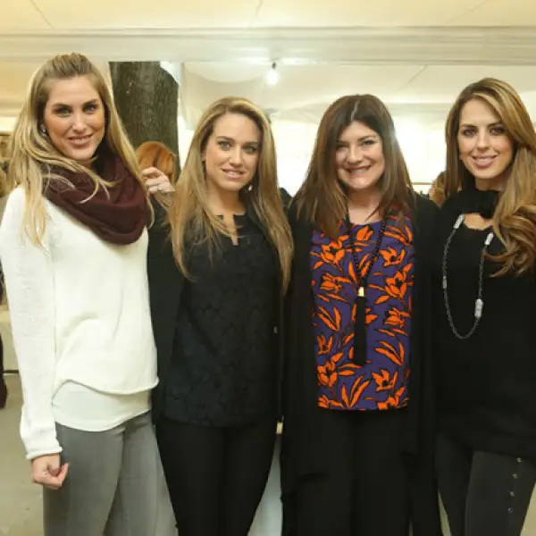 Andrea Coppel, Guera Isaac, Victoria Cursio y Lorena Nieto