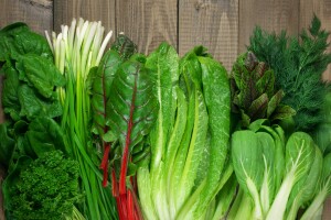 Verduras frondosas
