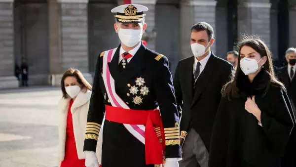 Rey Felipe VI y la reina Letizia de España 