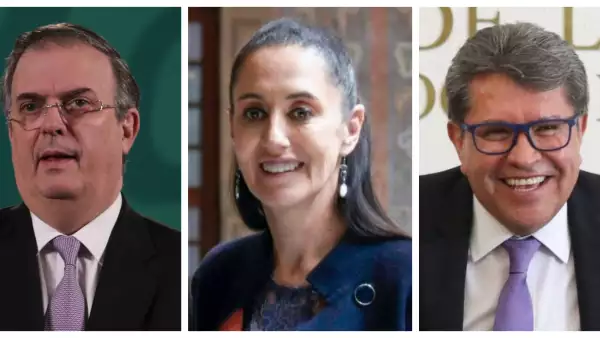 Ebrard, Shienbaum y Monreal rumbo a 2024