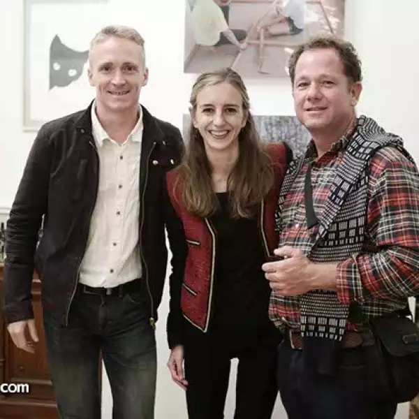 Mathieu Anguenot,Sarah Champlon y Eduardo Valdes Capitaine