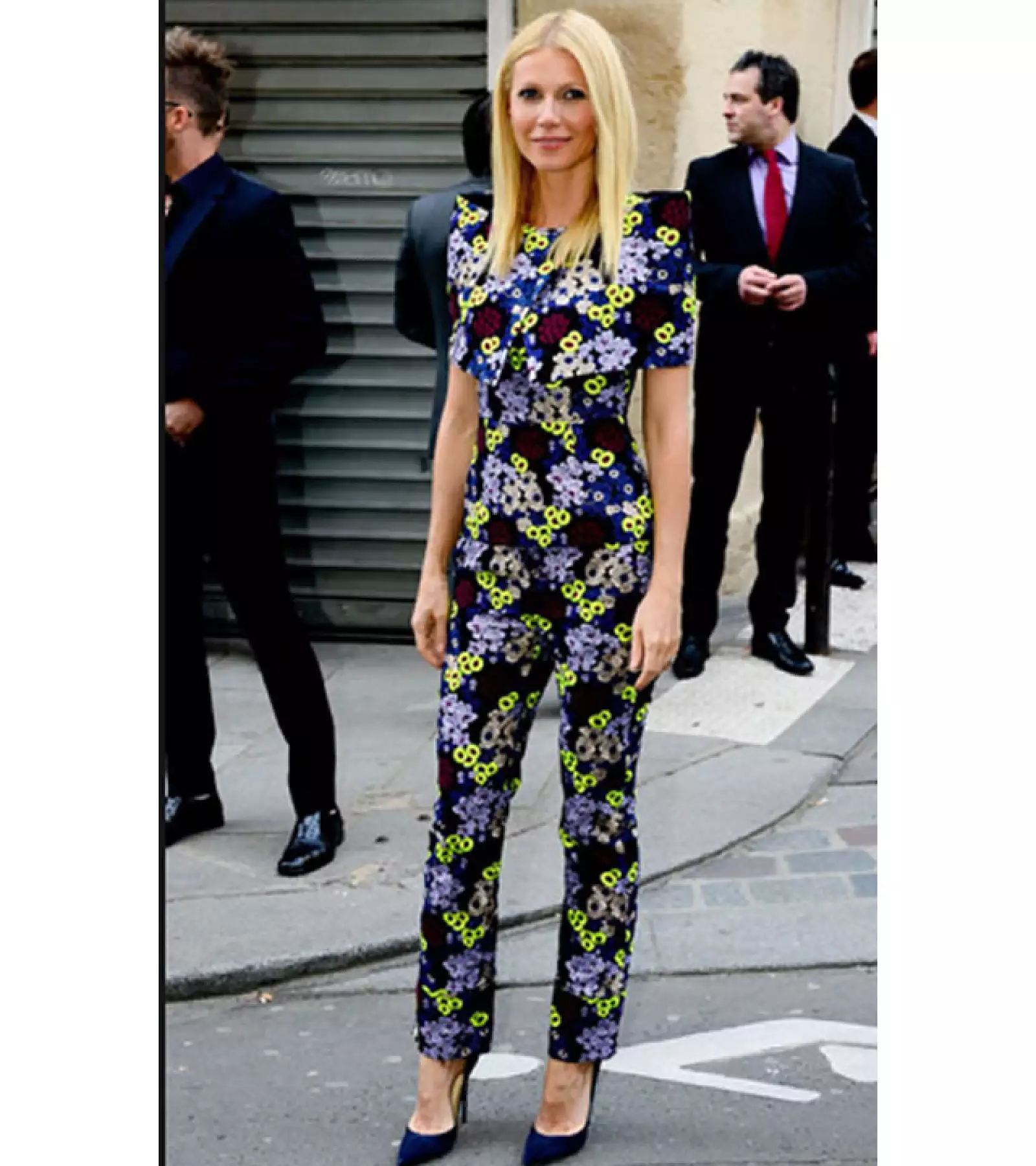 Para la premiere de Iron Man 3, Gwyneth eligió un jumpsuit de Erdem.