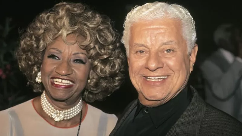 Celia Cruz y Tito Puente celebran en entrega de premios