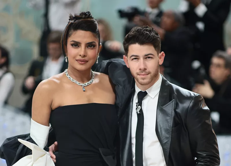La actriz Priyanka Chopra y su esposo el músico Nick Jonas
