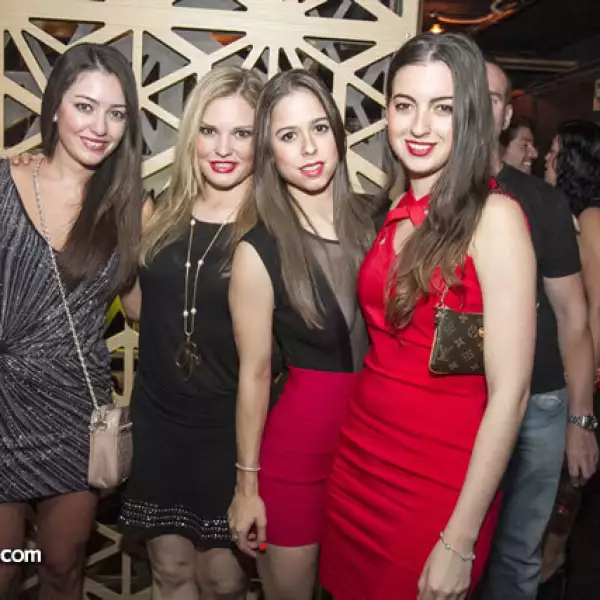 Lucía Sandoval,Regina Salinas,Paulina Niño de Rivera y Cassandra Ross