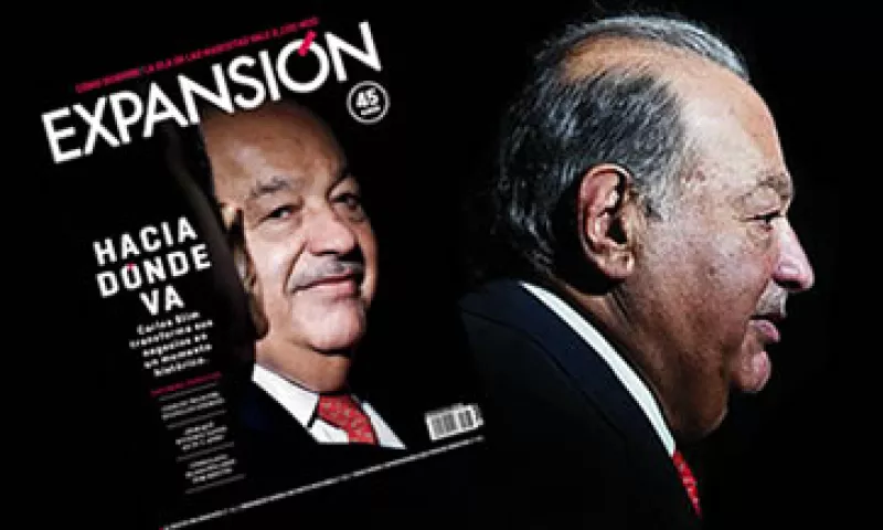 La revista Expansión ofrece un informe especial sobre el empresario. Uno de sus 11 artículos analiza el discurso del presidente de América Móvil. (Foto: Jesús Almazán / Revista Expansión)
