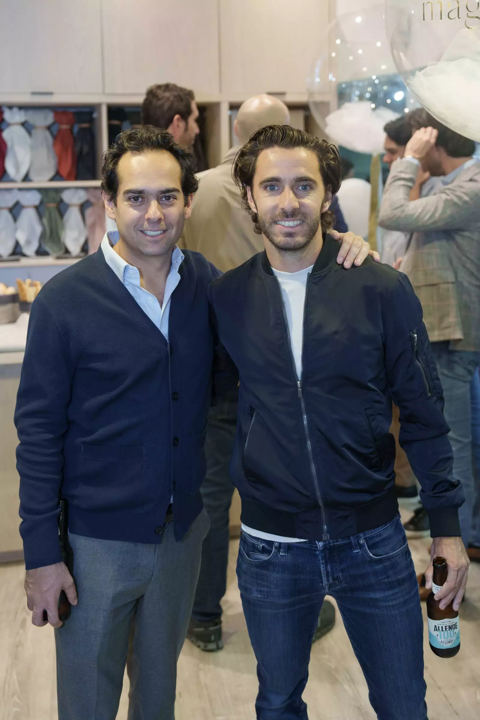 Santiago Villalobos y Daniel Gremión