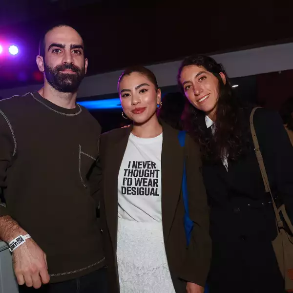 David Zonana, Nat Chávez y Mariana Arriaga 