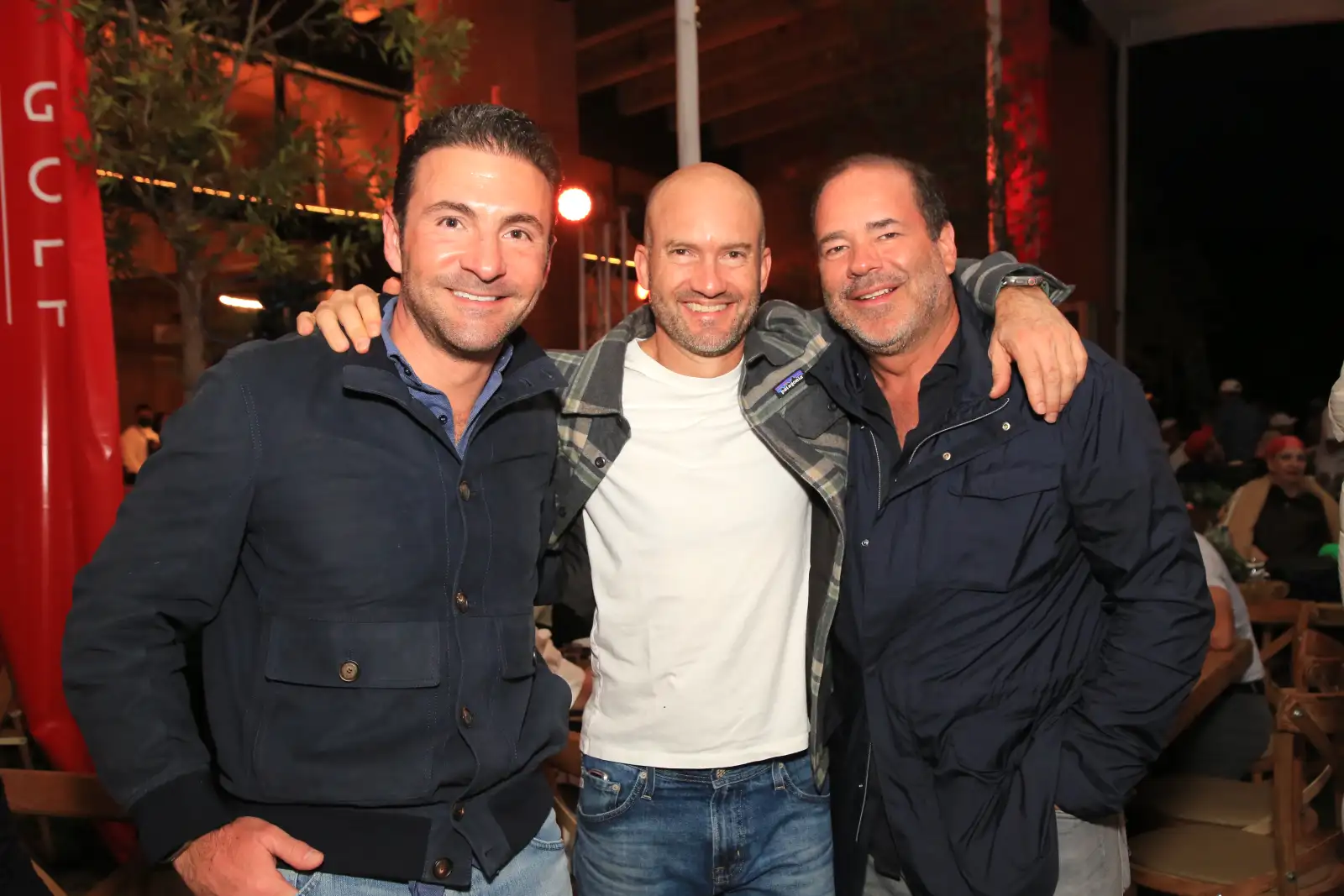 Alfredo Villegas,  Iñaki Negrete y Mauricio Rubio
