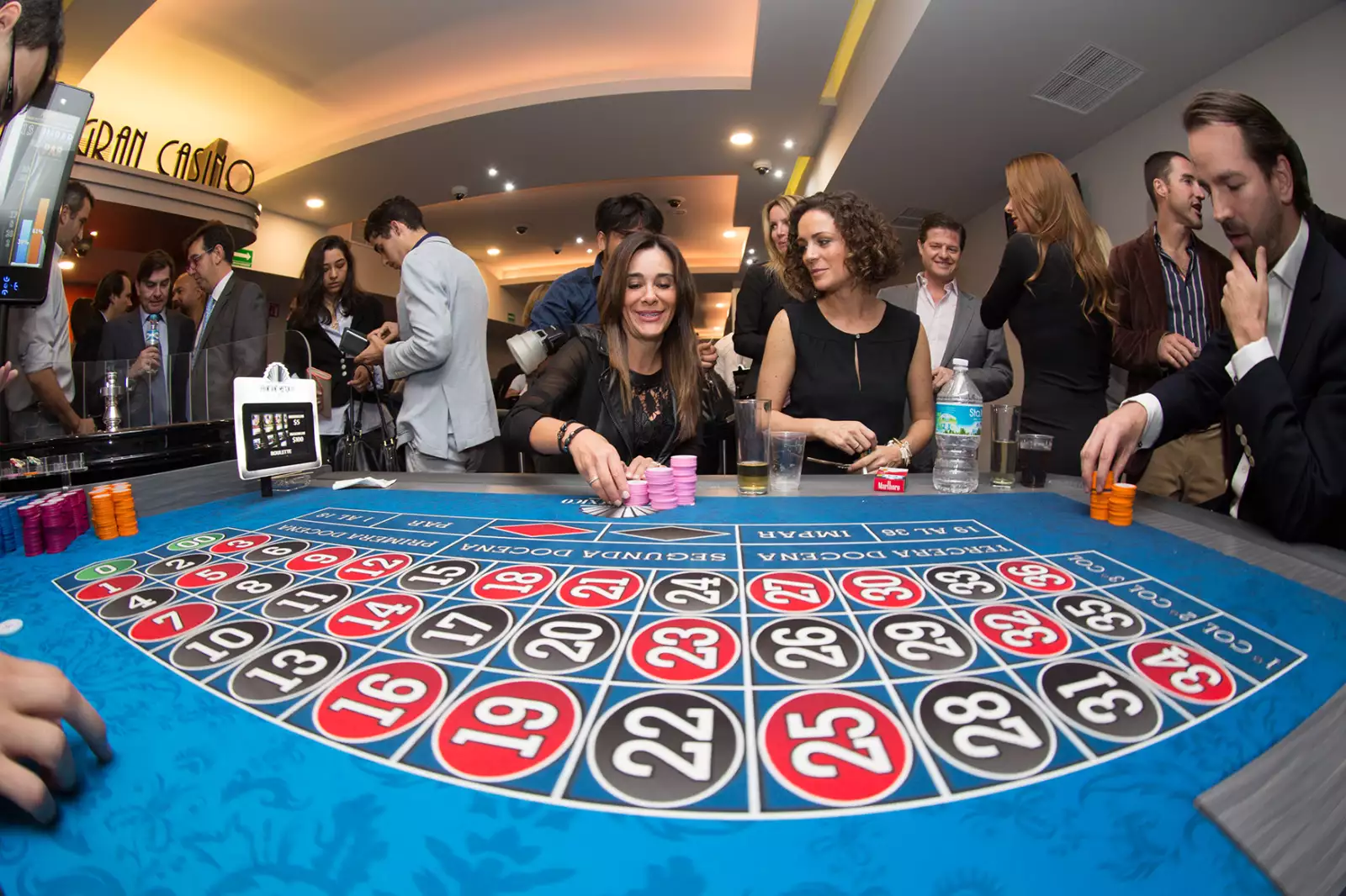 Inauguración del Casino Frontón México
