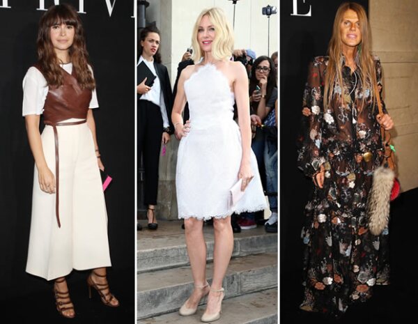Desde íconos de la industria como Miroslava Duma y Anna Dello Russo hasta celebs como Naomi Watts estuvieron en el front row del desfile de Giorgio Armani Privé.