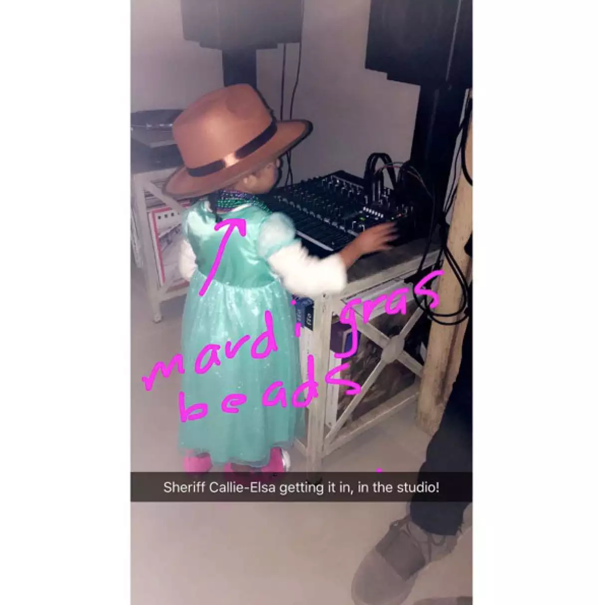 ¿Seguirá los pasos musicales de su papá?