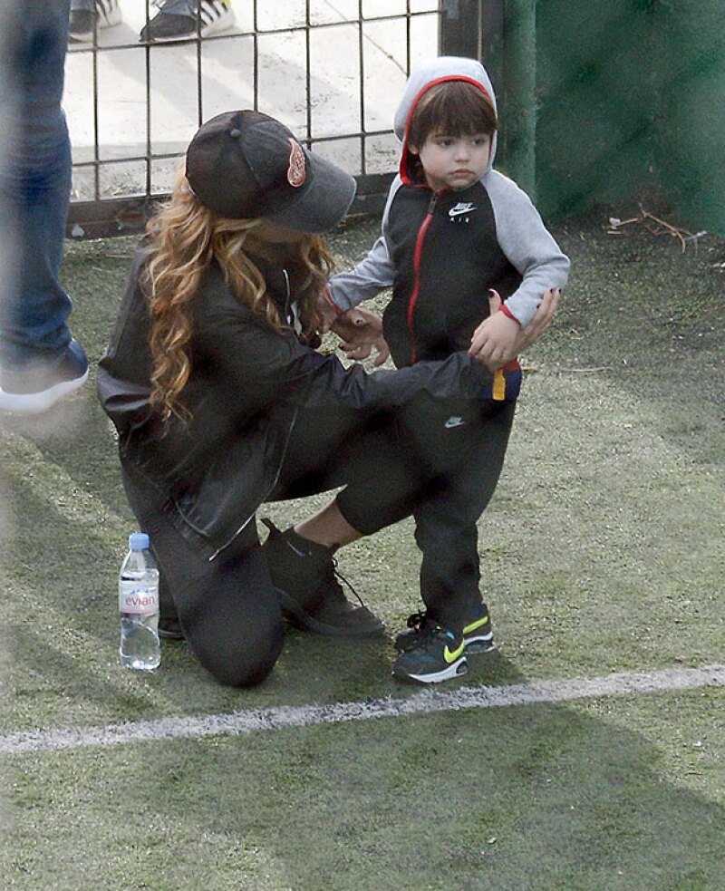 Milan sigue los pasos de su papá.