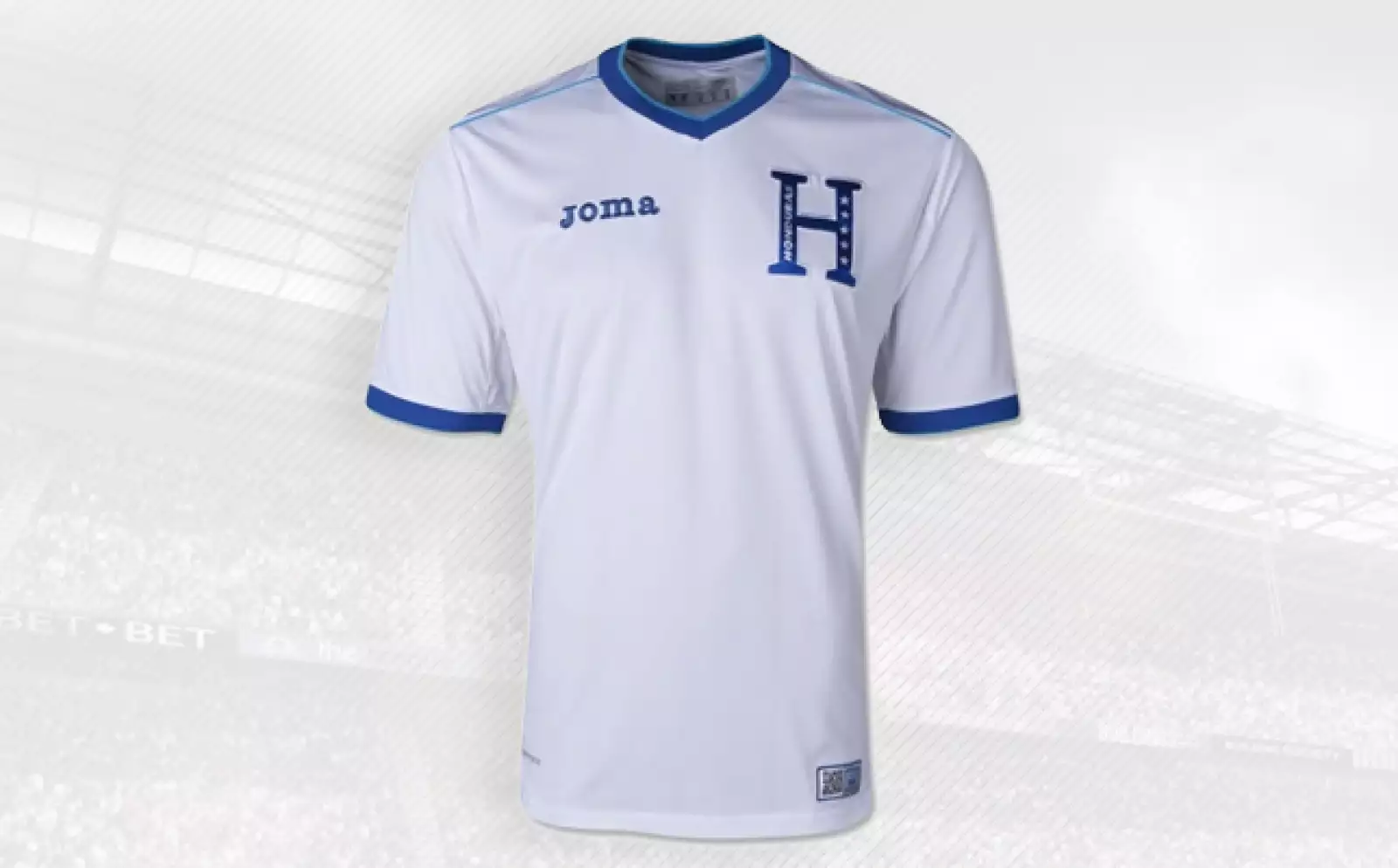 Los Catrachos usan uniformes de la española Joma, fundada en 1965.