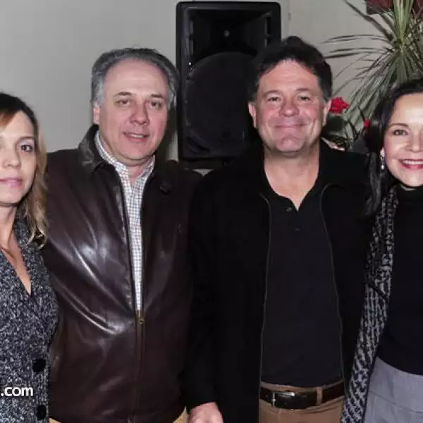 Cecilia Rodríguez de Kane,Ricardo Kane,Fernando Sada y Cata Jaime de Sada