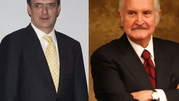 El escritor Carlos Fuentes expresó su simpatía por las aspiraciones presidenciales de Marcelo Ebrard.