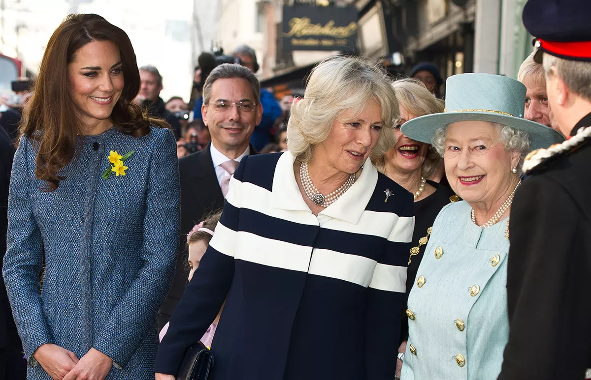 Camila Parker y la reina Isabel