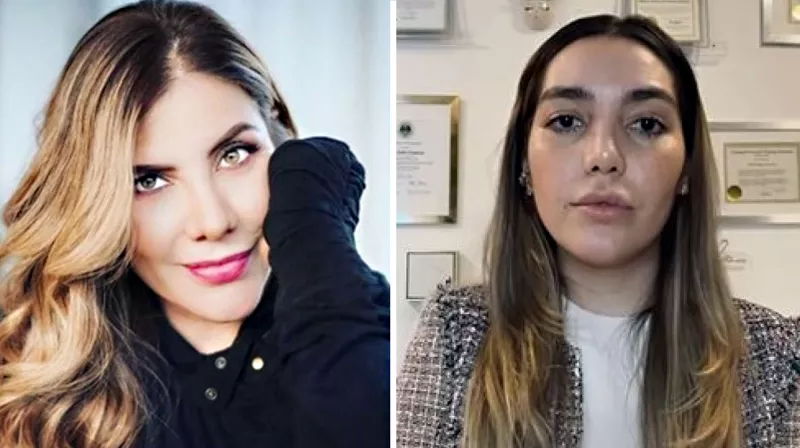 Ximena Moctezuma y Frida Sofía.