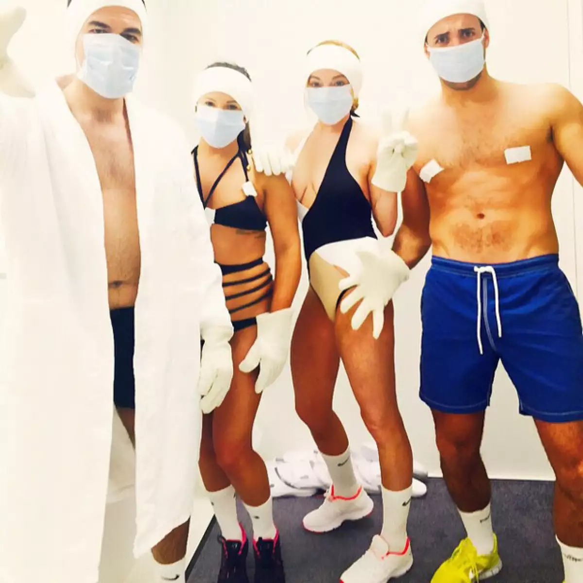 Esta fue la fotografía que compartió hace unos días en honor a las celebraciones de Pascua.