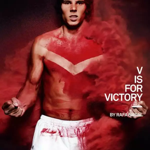 Rafa fue protagonista de anuncios publicitarios para la firma deportiva Nike.