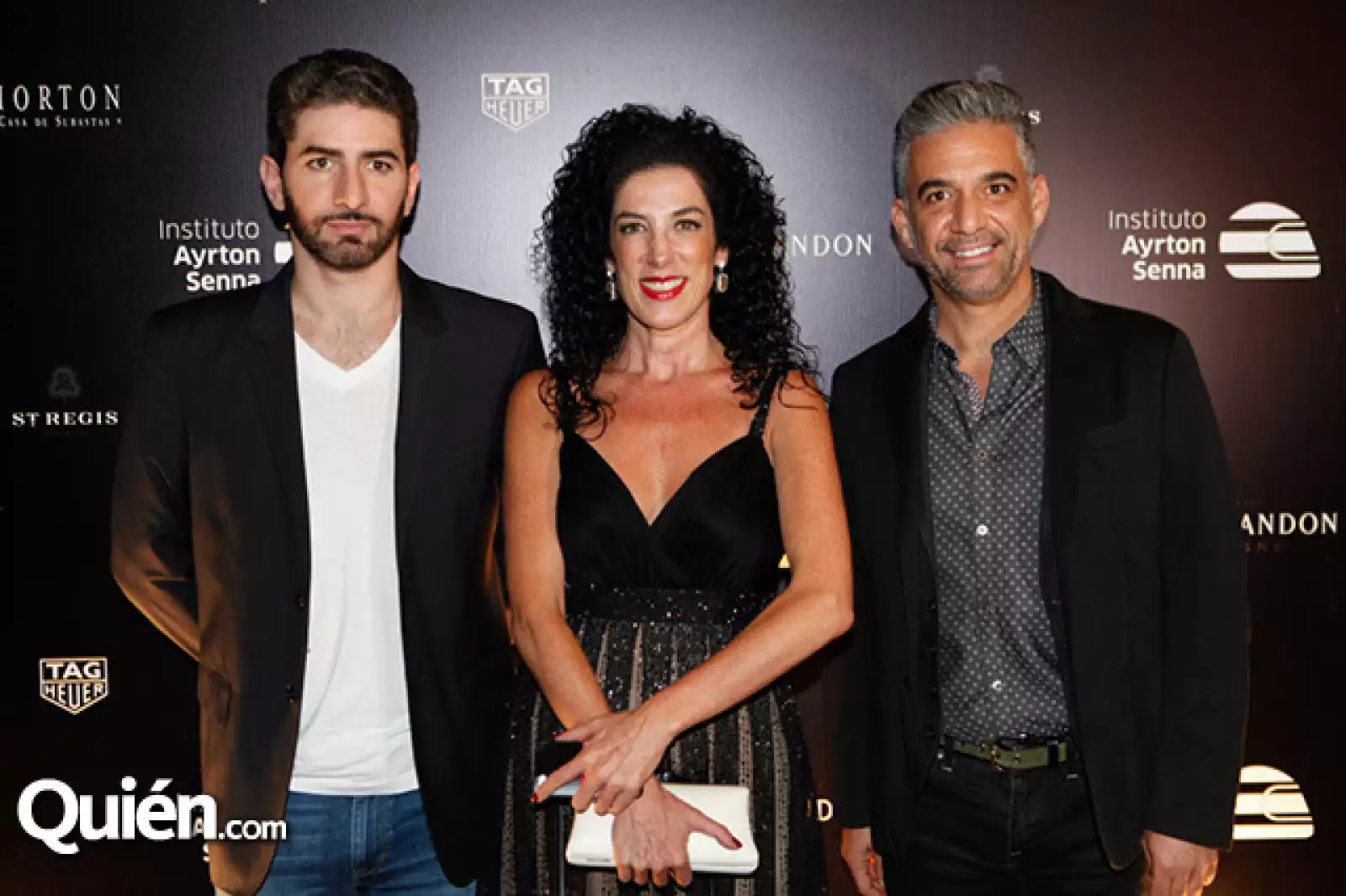 Rolando Cassis,Gabriela Rodríguez y Charles Hamparzumian